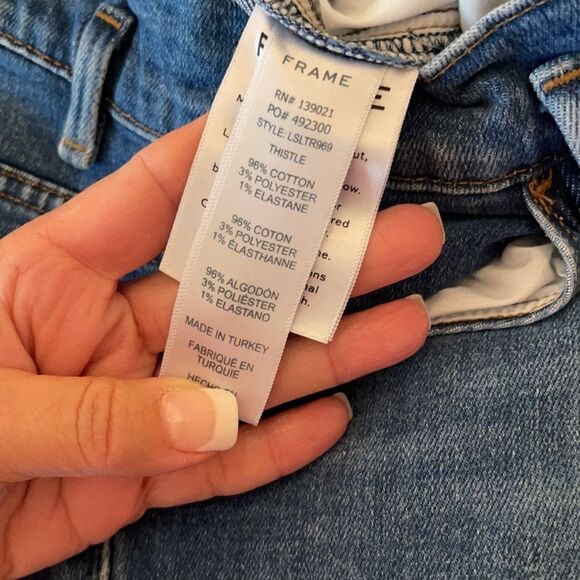 Frame Sz 28 Slim Straight Stretch Jeans EUC - Picture 7 of 10